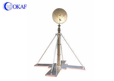 Askeri Teleskopik Direk Pole, Teleskopik Direk Tripod Alüminyum Alaşımlı Malzeme