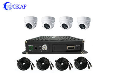 720P AHD Araç CCTV Kamera, Araba IP66 Için Dome Küçük Gözetim Kamera