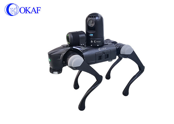 İstihbarat HD Yapay zeka Güvenlik Kamera Dörtlü Robot Köpek