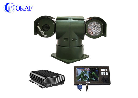 RS485 Araç Montajlı Mobil PTZ Kamera 2.0MP 20x 25x Optik zoom