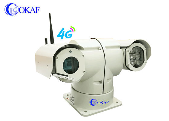 OKAF 4G Anti Şok Araç Çatı PTZ IP Kamera RS485 Kontrol