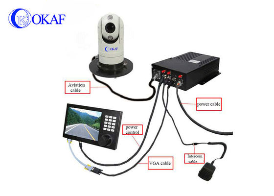 Sarsıntı Önleyici RS485 2.0MP CCTV IP Kamera Robotu Monte FCC
