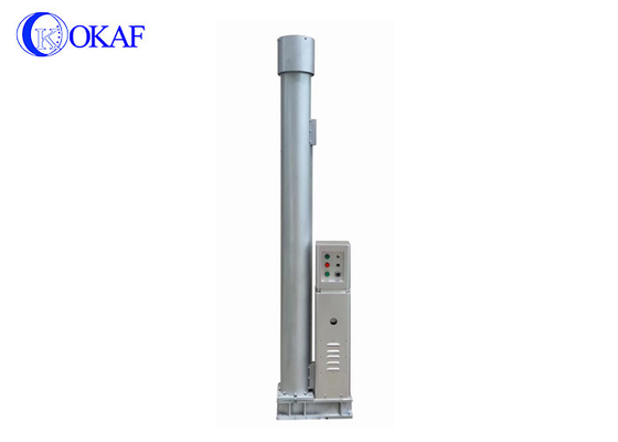 OKAF 3 ila 10 m Sarsılmadan koruyucu elektromekanik direği 50 kg yararlı yük ağırlığı