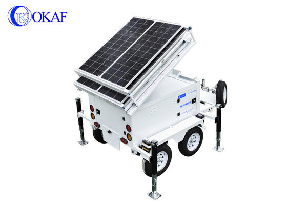 Mobil Yenilenebilir Enerji İstasyonu Şebeke dışı Enerji Çözümleri Mobil Güneş İstasyonu
