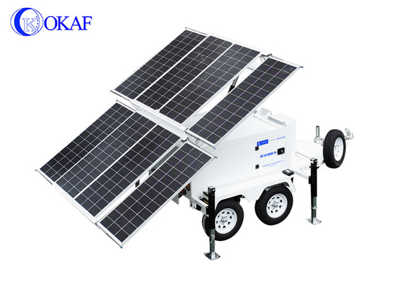 Mobil Yenilenebilir Enerji İstasyonu Şebeke dışı Enerji Çözümleri Mobil Güneş İstasyonu