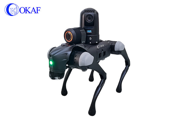 İstihbarat HD Yapay zeka Güvenlik Kamera Dörtlü Robot Köpek