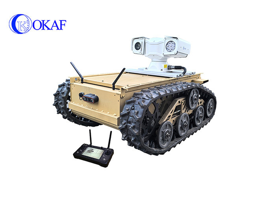 Yüksek Performanslı Tüm Arazi Robotu Ağır Güçlü Endüstriyel Robotik Akıllı Hareketlilik Çözümü İzlenen Robot