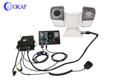 1.3MP AHD HD Pan Tilt Zoom IP Kamera Dinamik Adli Sistemler İçin Şok Dayanıklı