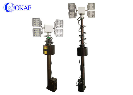 4m/min RS485 48000lm Teleskopik Mast Alüminyum