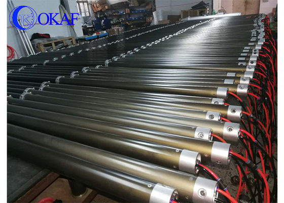 Anodizasyonlu Alüminyum Pnömatik Teleskop Mast 4.2M 5.7M