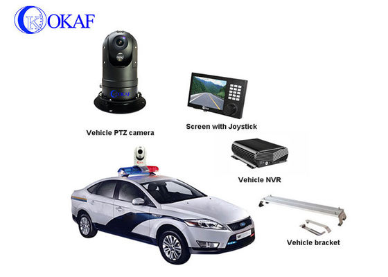 Full HD 1080P Araç / Robot Montajlı CCTV Güvenlik Mobil PTZ Kamerası